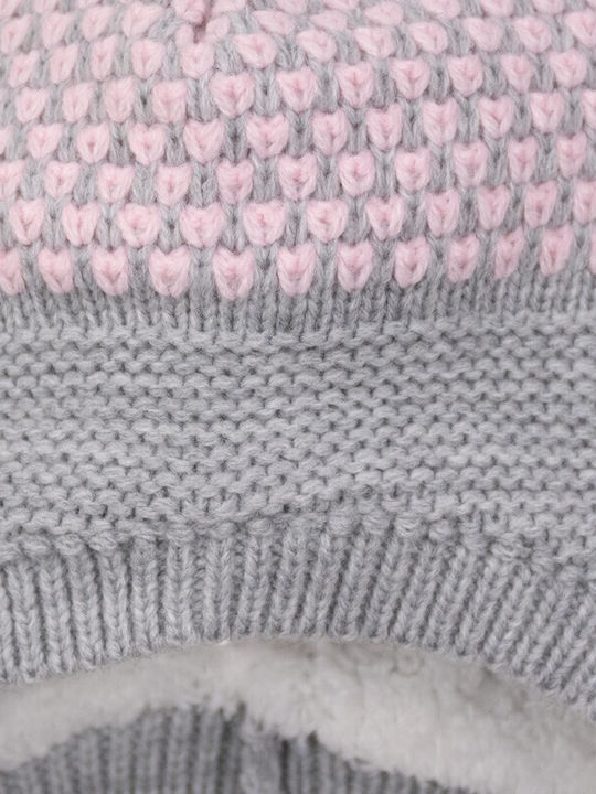 Kinder Mütze Gestrickt Rosa