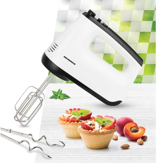 Heinner Mixer Manual 400W Alb
