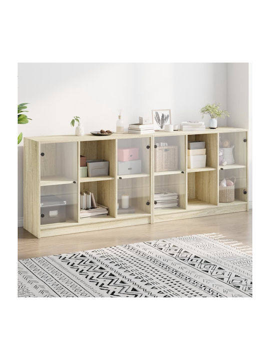 Sonoma Beech Bookcase 204x37x75cm