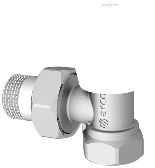Caleffi ½" Outer Loop Corner Switch for Radiator Body
