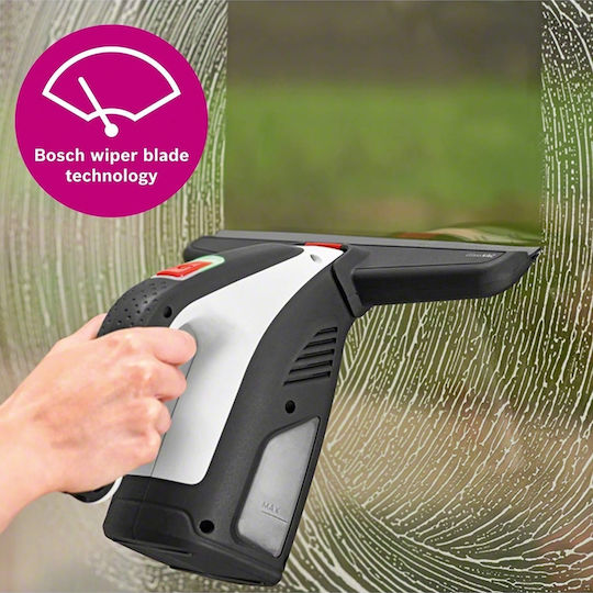 Bosch GlassVAC Solo Plus Aspirator de geamuri de Mână Baterie 3.6V Negru