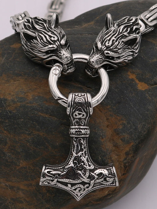 Hammer Thor Κολιέ από Ατσάλι