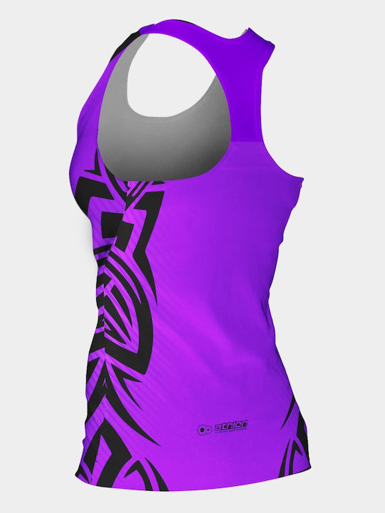 Athlon Tribal Femei Fără mâneci Tricou 138-1831 Violet Athlon Tribal Femei Fără mâneci Tricou 138-1831 Violet