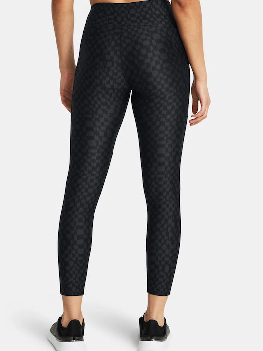 Training Damen Gekürzte Leggings Für Formendefinition Schwarz