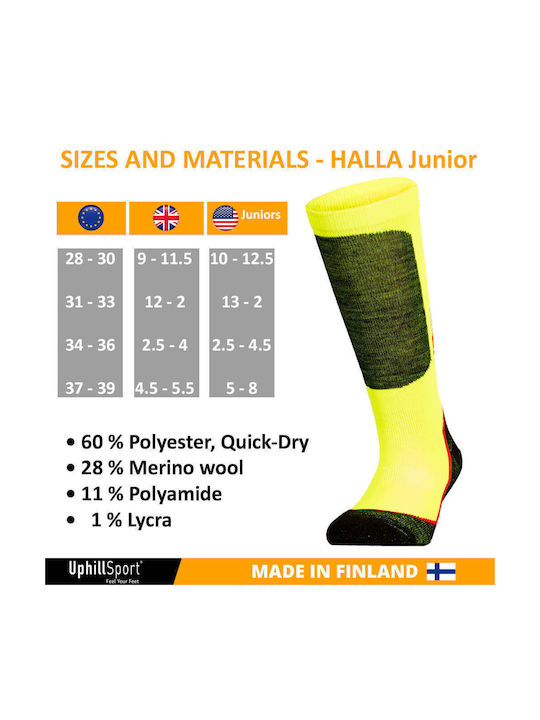 Uphillsport Κάλτσες Σκι & Snowboard Μαύρες 1 Ζεύγος