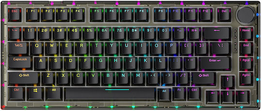 Yenkee YKB 30 Odyssey Gaming Μηχανικό Πληκτρολόγιο με Gateron G-Pro Red διακόπτες και RGB φωτισμό (Αγγλικό US)