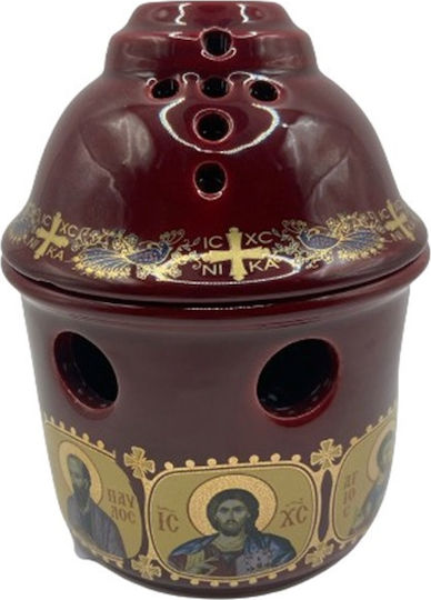 Candelabru Ceramică 10x10x13εκ. POR-19809