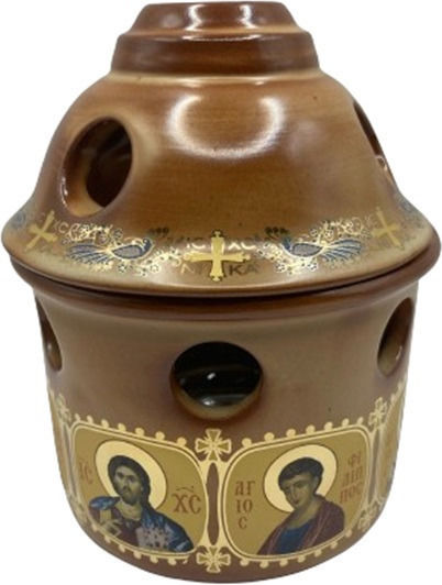 Candelabru Ceramică 10x10x13εκ. POR-19809