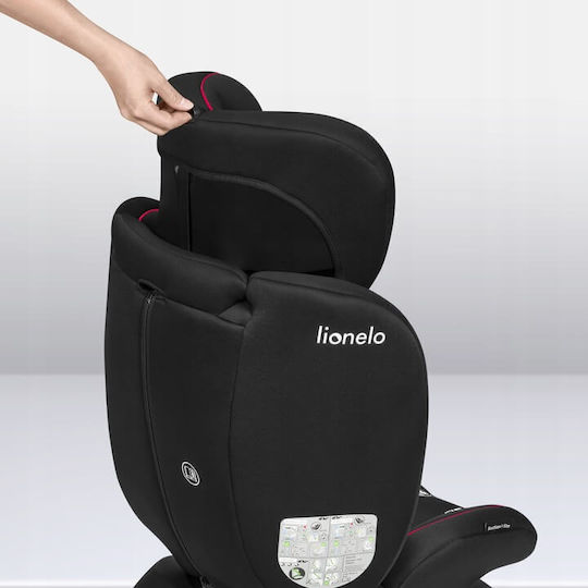 Lionelo Bastiaan Baby Car Seat i-Size with Isofix Black Carbon 0-36 kg