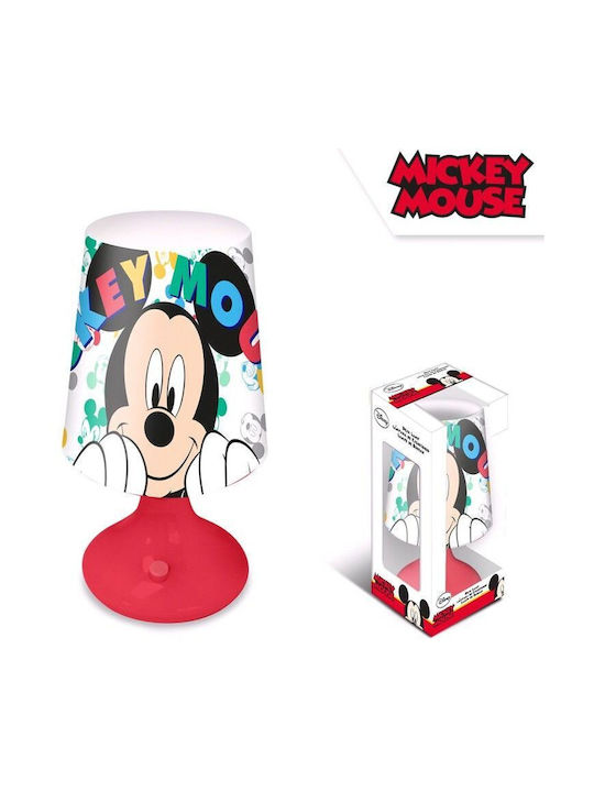 Disney Led Kids Portable Lamp Mickey Mini Multicolour 9x9x18εκ.