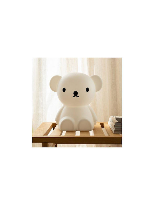 Mr Maria Led Kids Decorative Lamp Boris White 24x36x36cm