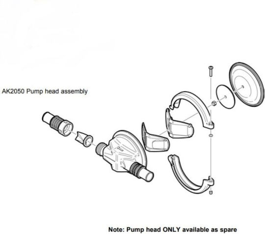 Whale Marine Pumpe Bilge / Abwasser für Boot Gulper 320 24V