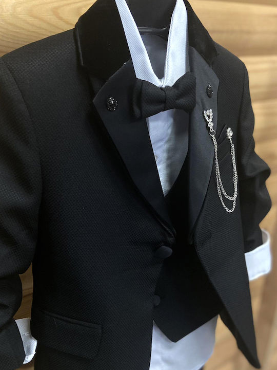 Extan Bebe Costum Botez Negru