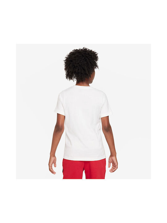 Nike Children's T-shirt White Sportswear Tee Jdi Swoosh