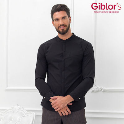 Giblor's Roger Chef Long Sleeve Jacket Black