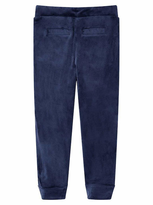 vidaXL Copilăresc Pantalon de Trening Navy Blue 1buc