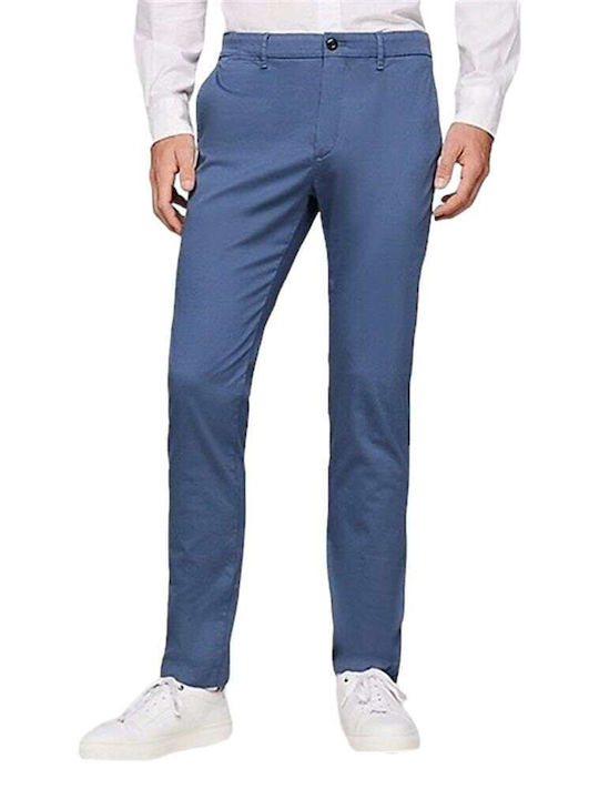 Bleecker Παντελόνι Chino σε Slim Εφαρμογή Αegean Sea