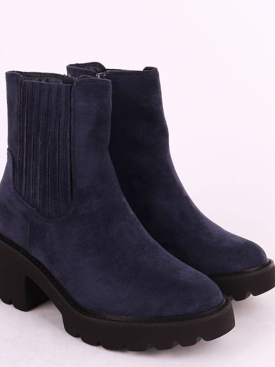 Alta Moda Damen Knöchelstiefel Blau