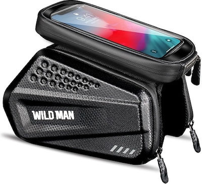 Wildman Gears Suport Bicicletă pentru Telefon Mobil Negru