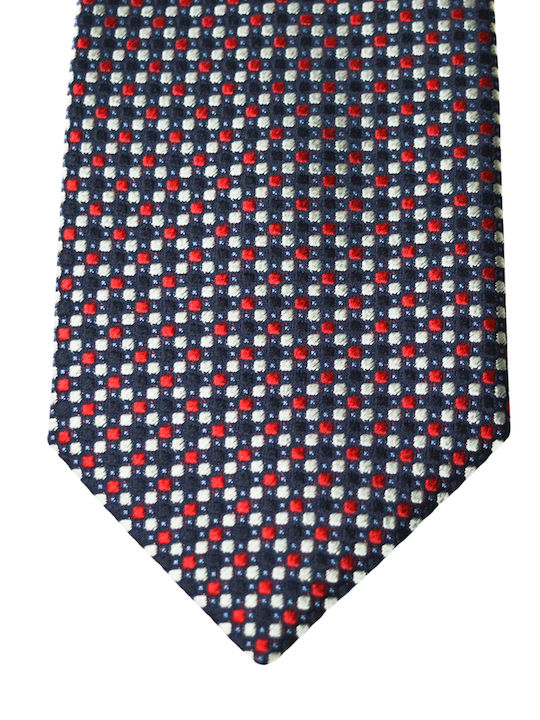 Octopus Men's Tie Silk Printed in Blue Color