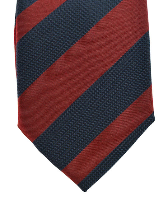 Messaggero Men's Tie Silk Printed in Red Color