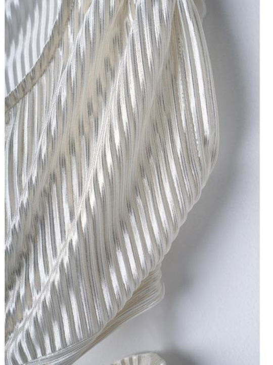 Combinezon din Material Textil pentru Copii Ecru / Aur