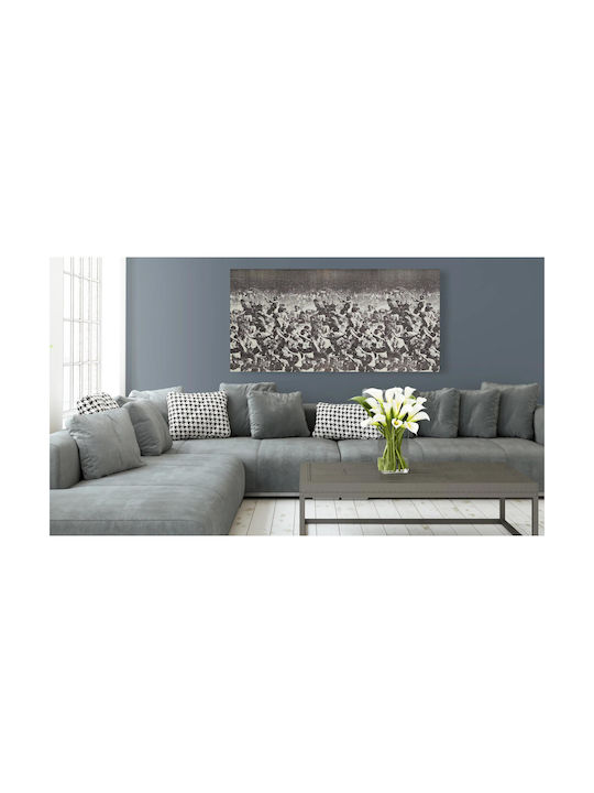 Horizontal Pattern Nude Heads Картина Тъкан 80x50см