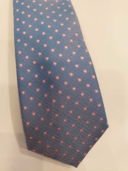 19V69 Комплект Мъжки Кравати в Светлосин Цвят