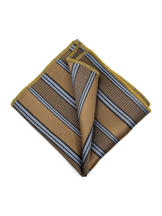 Legend Accessories Männer Krawatten Seide Mit Muster in Braun Farbe
