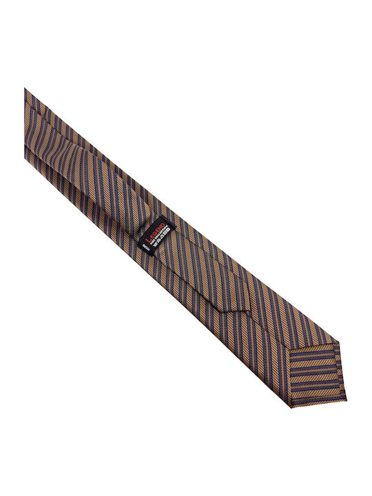 Legend Accessories Set Cravate Bărbați Mătase Tipărită În Culoare Maro