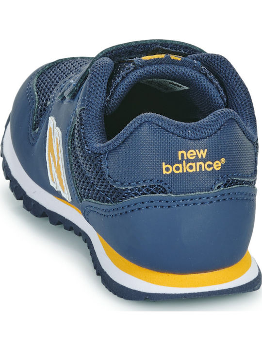 500 Kids Sneakers with Scratch Blue