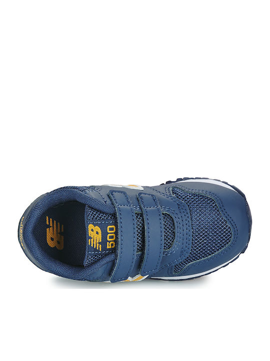 500 Kids Sneakers with Scratch Blue