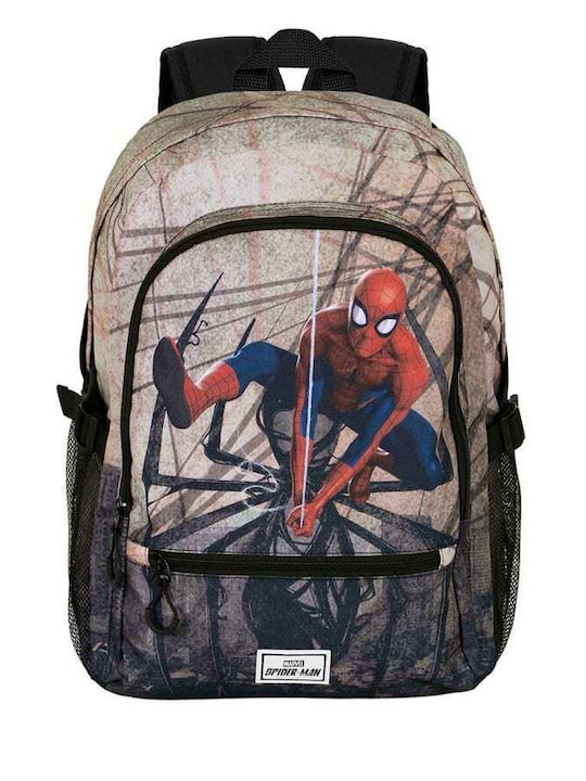 Spiderman Σχολική Τσάντα Πλάτης Δημοτικού Πολύχρωμη
