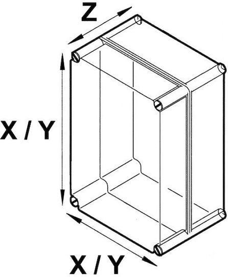 Kradex Electrical Box in Red Color