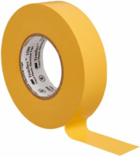 3M Μονωτική Ταινία 19mm x 20m Κίτρινη
