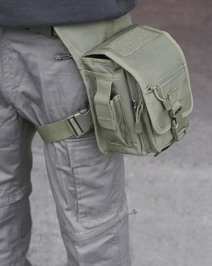 Brandit Side Kick Bag Military Pouch Waist made of Polyester Khaki