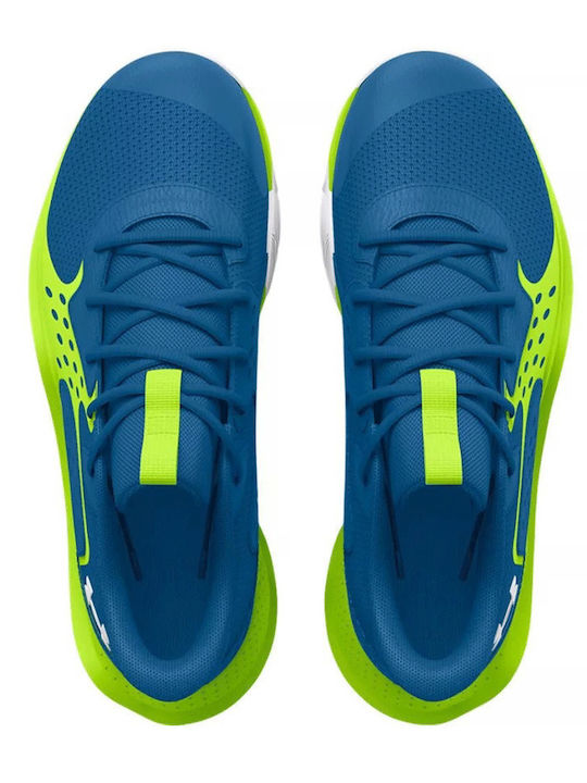 GS JET '23 Kids Sports Shoes Basketball with Laces Blue