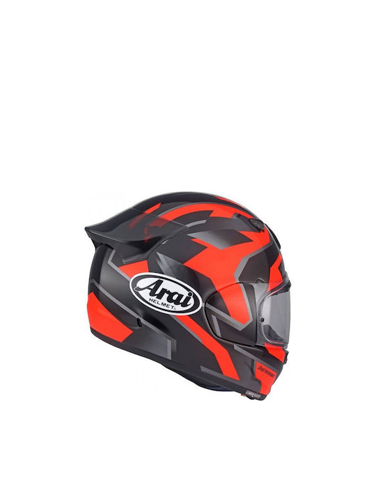 Arai Quantic Robotik Red Motorradhelm Volles Gesicht ECE 22.06