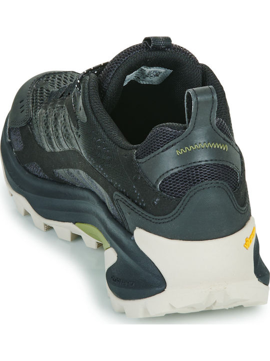 Merrell Moab Speed 2 Ανδρικά Ορειβατικά Μποτάκια Μαύρα