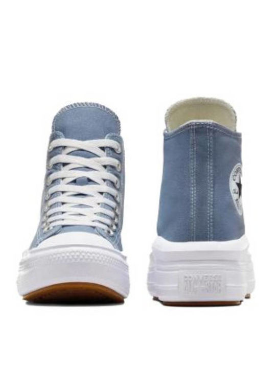 Chuck Taylor All Star Move Flatforms Boots Blue