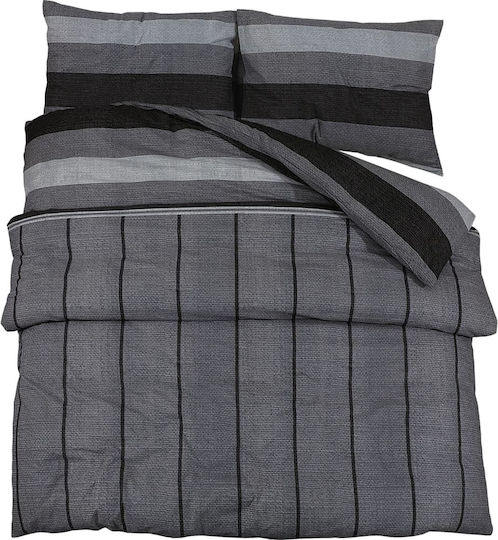 vidaXL Подредба Кинг сайз 260x240 Dark Grey vidaXL Подредба Кинг сайз 260x240 Dark Grey