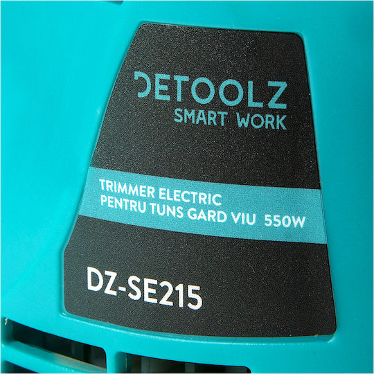 Detoolz Electric Foarfecă de gard viu 550W cu Lungimea Lamei 55cm