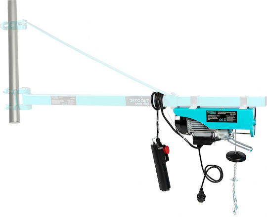 Detoolz Palan electric pentru o Încărcătură cu Greutate de până la 250kg