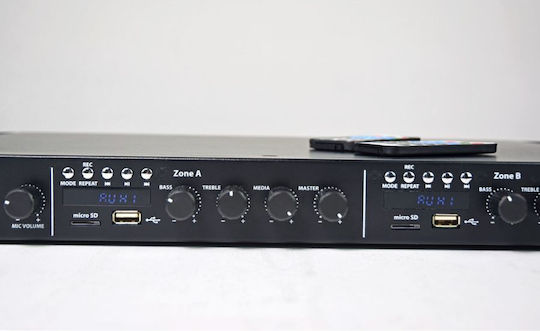 Adastra A14 Dual Stereo Verstärker- Integriert PA-Verstärker 100W/100V