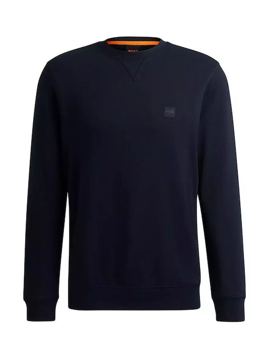 Hugo Boss Men's Sweatshirt Dark Blue