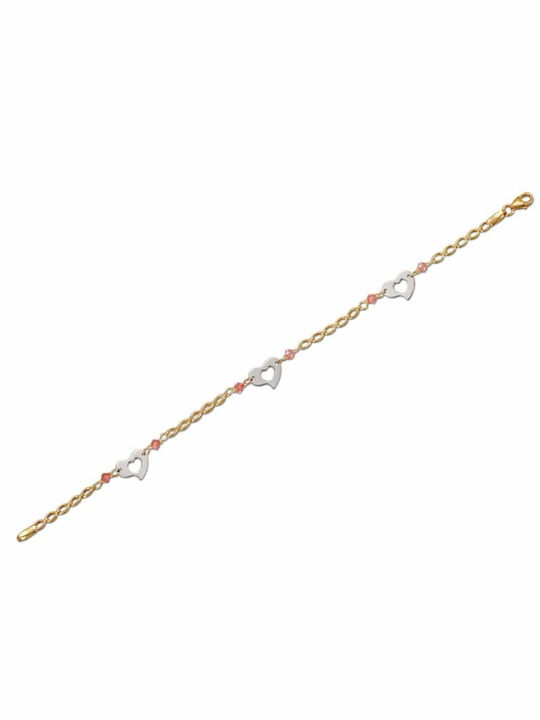 Bracelet in gold BX130MOYX6 14 carat