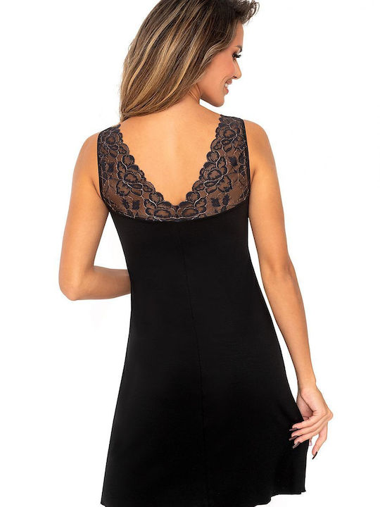 Donna Summer Women's Nightdress Black