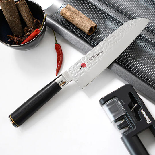 Fissman Kensei Kojiro Cuțit Santoku Din Oțel Inoxidabil 18cm