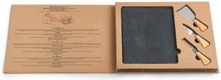 Zeller Platou de Servire pentru Brânzeturi Lemn 24x18buc 4buc