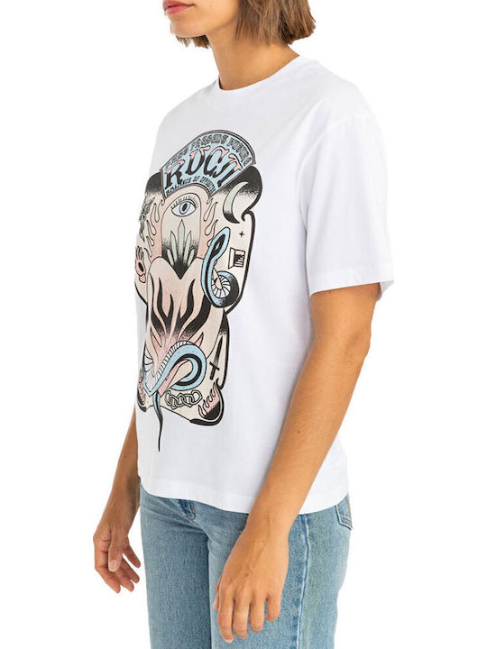 Damen T-Shirt Weiß